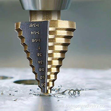 5PCS Step Drill Bit Set